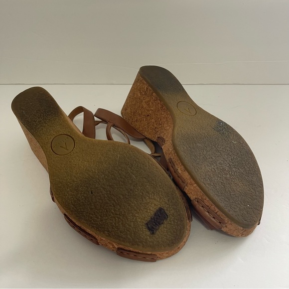 Artisan Wedge Platform Sandals #10M - Picture 3 of 10